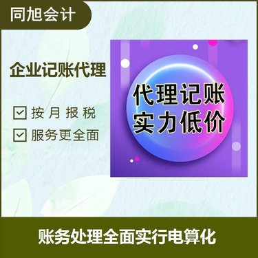 中小型代理记账图片